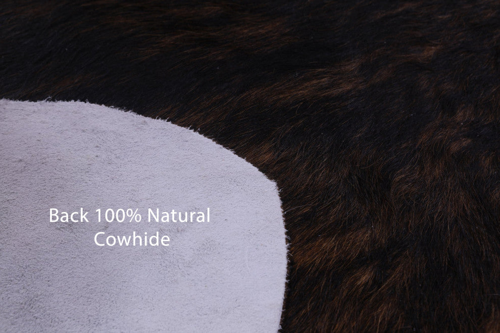 Natural Cowhide Rug 6' 10" X 5' 9" C1988