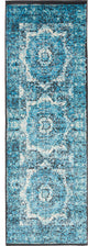 Unique Loom Blue Lygos Imperial 2' 0 x 6' 0 Runner Rug