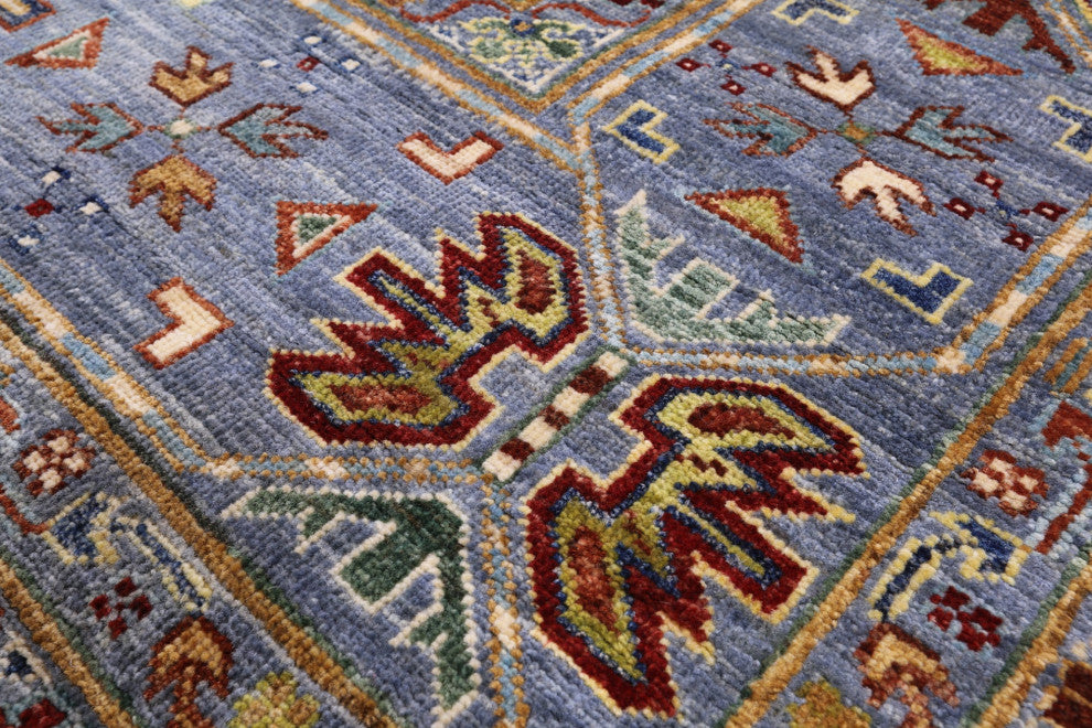 Handmade Fine Turkmen Wool Rug 10' 1" X 13' 9" - Q15635