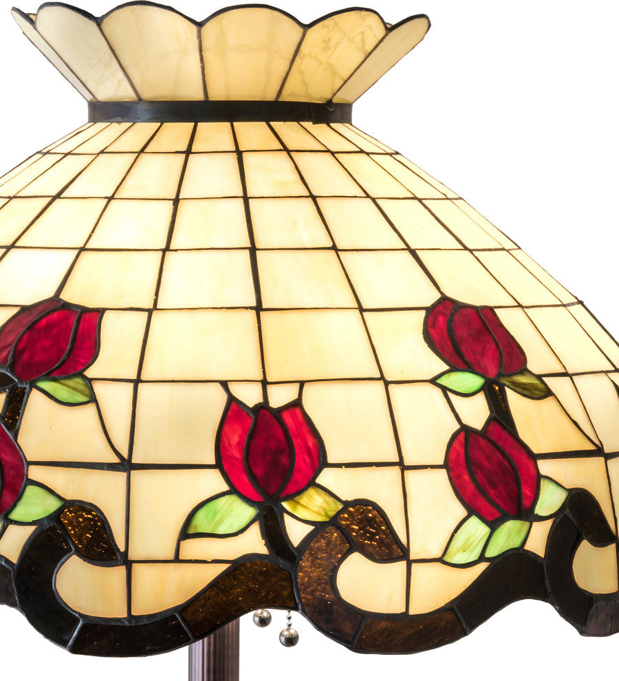 62 High Roseborder Floor Lamp
