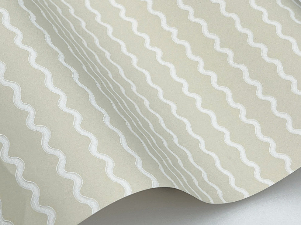 Rickrack Linen Wallpaper