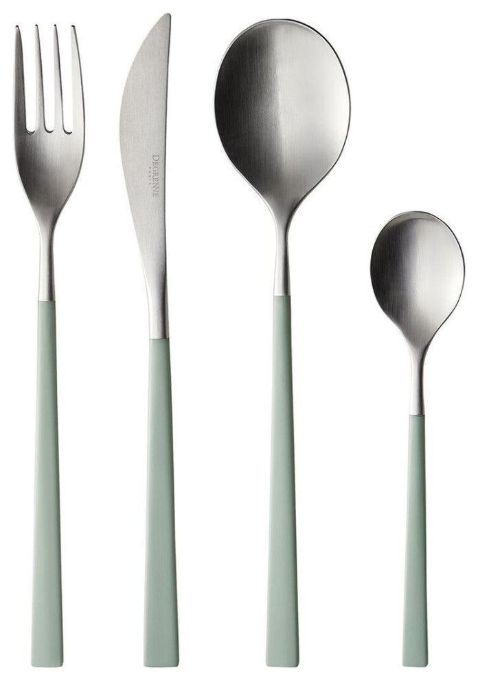 Degrenne Fuse Color Flatware Set | 24 Pieces