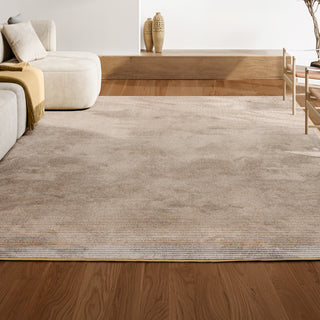 Cole Modern Minimalist Pinstripe High-Low Area Rug