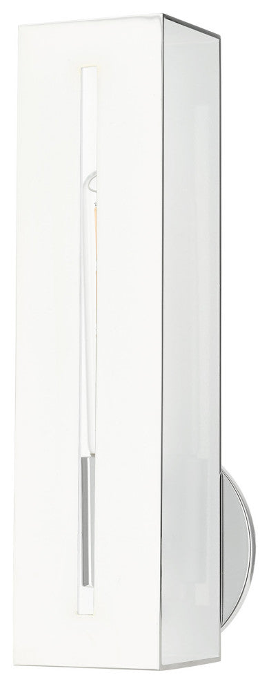 Polished Chrome Urban, Industrial, Single Sconce