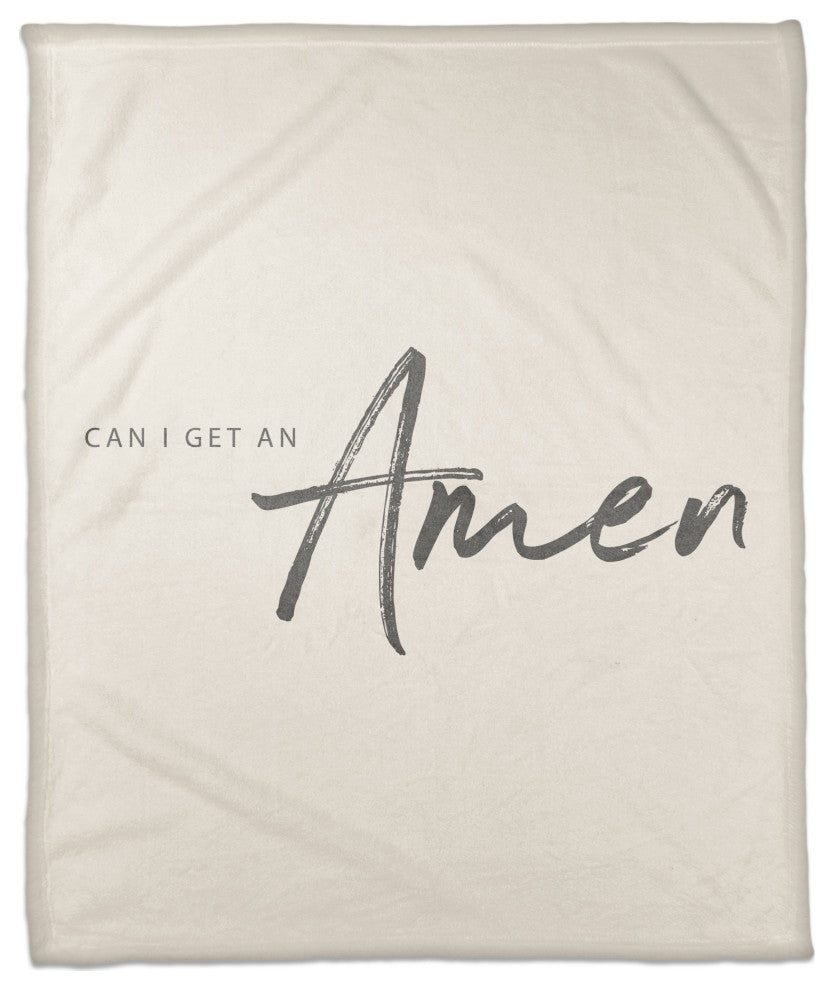 Can I Get an Amen 50x60 Coral Fleece Blanket