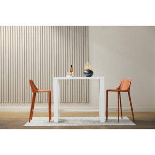 Abby Bar Table Top, High Gloss White