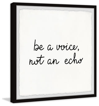 "Not an Echo" Framed Painting Print, 24x24