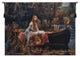 Lady of Shalott, Wall Tapestry, 37"x50"