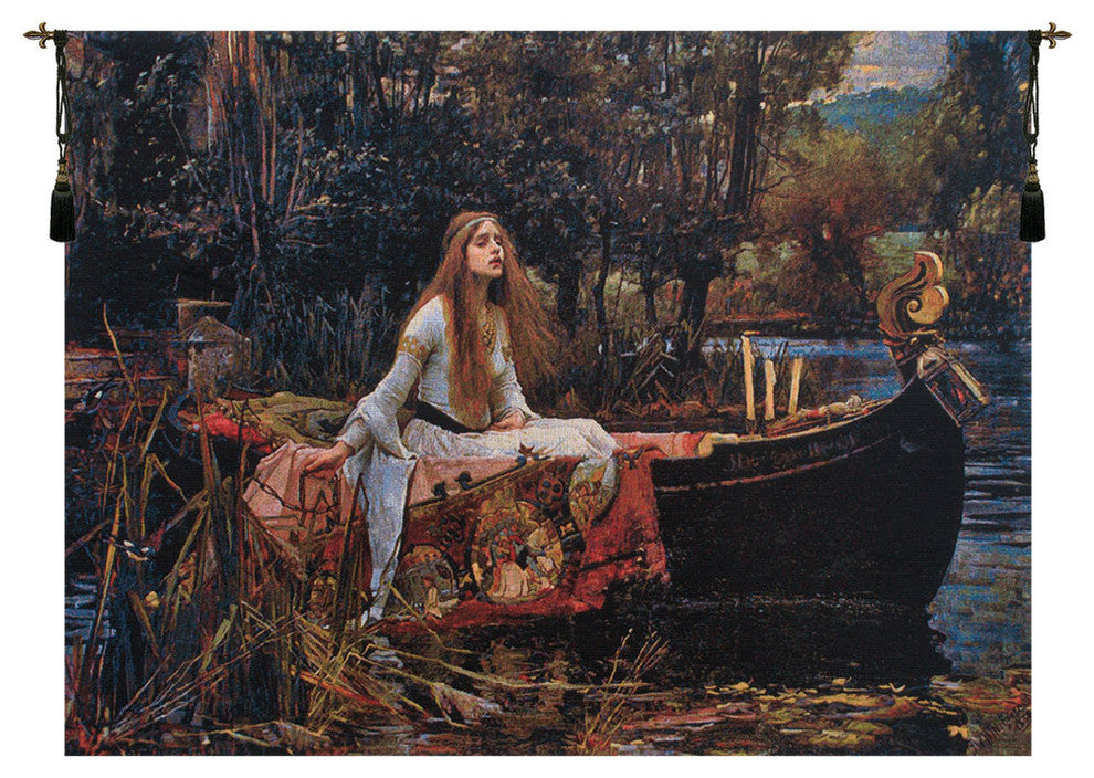 Lady of Shalott, Wall Tapestry, 37"x50"