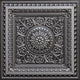 Antique Silver 3D Ceiling Panels, 2'x2', 4 Sq Ft
