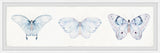 "Butterfly Madness" Framed Painting Print, 30x10