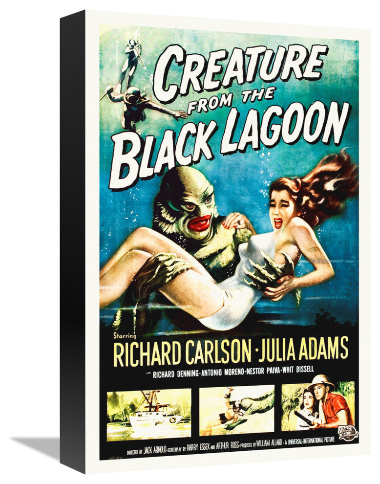 "Creature From The Black Lagoon" Canvas by Hollywood Photo Archive, 11x16"