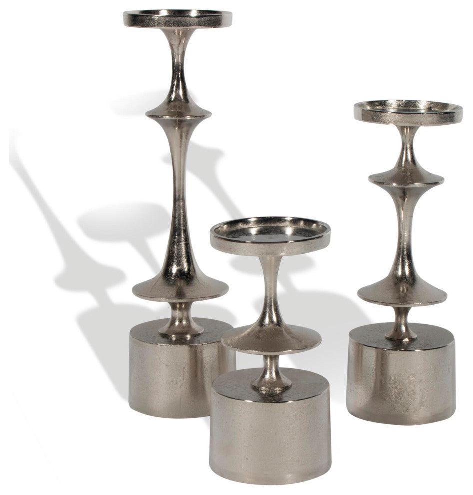 Carmella Metal Candle Holder, Large