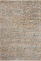 Jean Stoffer x Loloi Katherine Terracotta / Smoke 7'-10" x 7'-10" Round Area Rug
