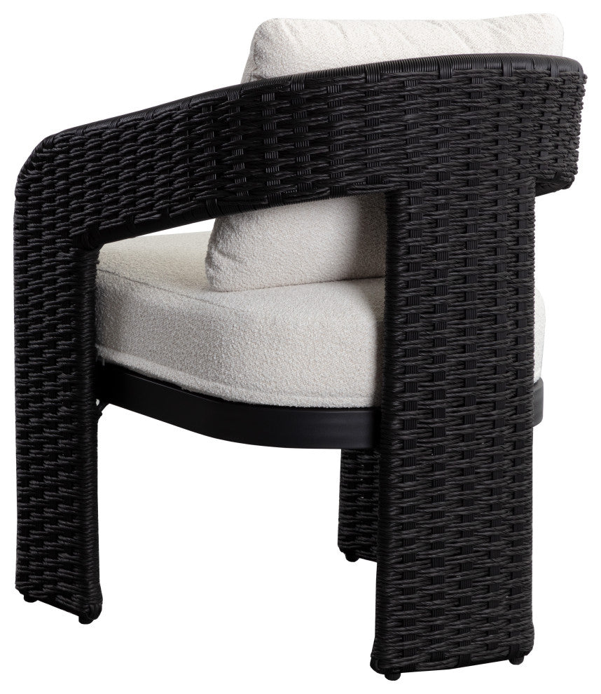 Pylos Dining Armchair, Black, Louis Cream