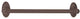 Alno Towel Bar in Chocolate Bronze