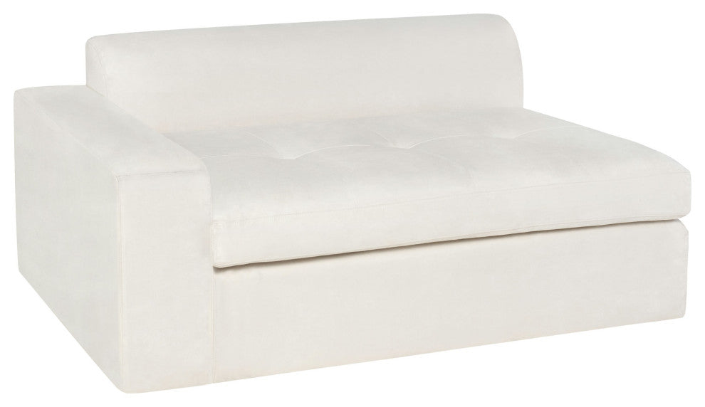 Lola Champagne Microsuede Fabric Modular Sofa, HGSN341