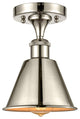 INNOVATIONS LIGHTING 516-1C-PN-M8-LED Smithfield 1 Light Semi-Flush Mount
