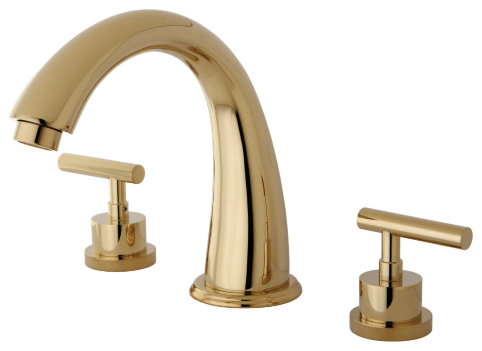 Kingston Brass Roman Tub Faucet, Polished Brass