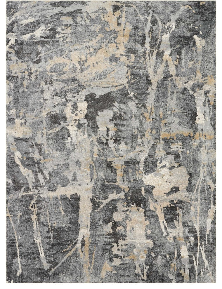 Nourison Fusion Gray Area Rug, 7'10"x10'6"