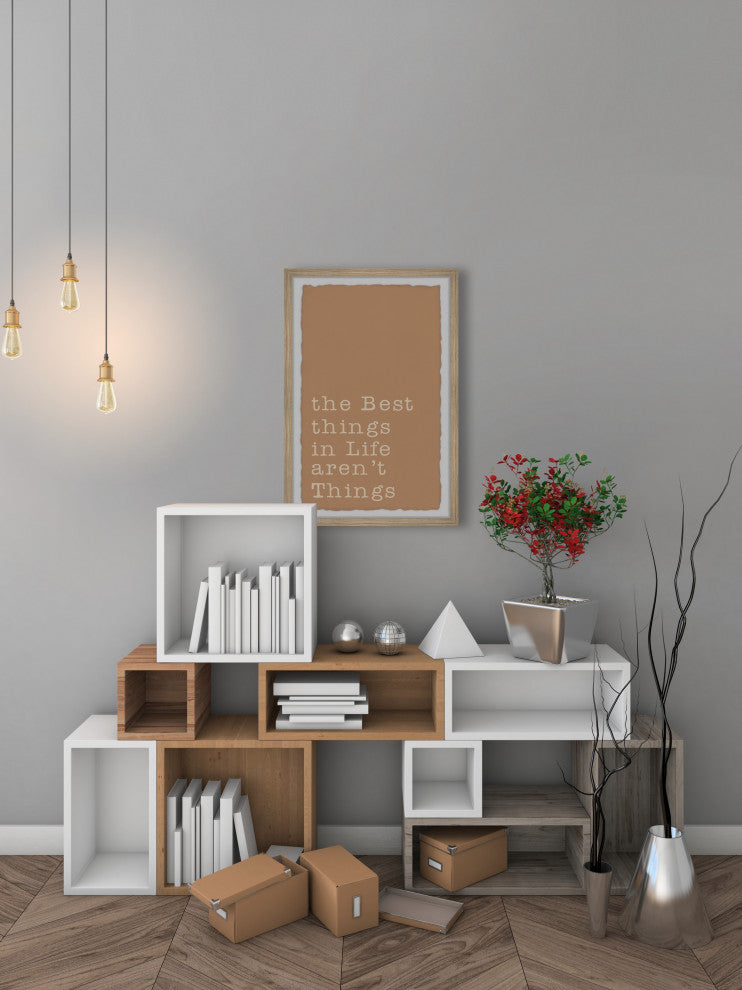 "Best Things in Life" Framed Painting Print, 20x30