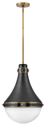 Oliver Medium Pendant in Black