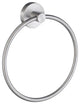 Home Towel Ring Brushed Chrome