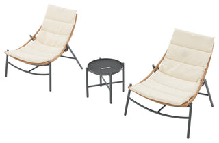 Manhattan Comfort 3-Piece Sunset Patio Conversation Set