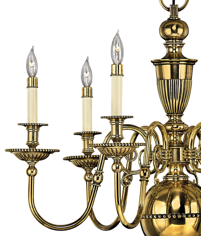 Hinkley Cambridge Medium Single Tier, Burnished Brass