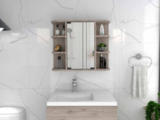 Valdez Medicine Cabinet, Light Gray