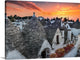 "Alberobello Sunset" Wrapped Canvas Art Print, 36"x26"x1.5"