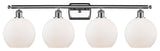 Innovations Lighting 516-4W-PC-G121-8 Athens 4 Light 36" Bath Vanity Light