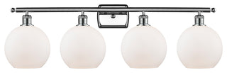 Innovations Lighting 516-4W-PC-G121-8 Athens 4 Light 36" Bath Vanity Light
