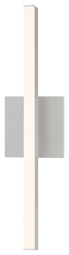 Sonneman 2769 Stix 18" LED Bath Bar - Bright Satin Aluminum
