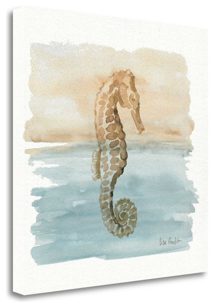 "Sand And Sea III" By Lisa Audit, Giclee Print on Gallery Wrap Canvas