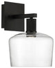 Access Port Nine 1-Light Chardonnay LED Wall Sconce Matte Black