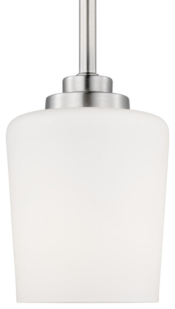 Sea Gull Windom 1-Light Mini-Pendant Brushed Nickel
