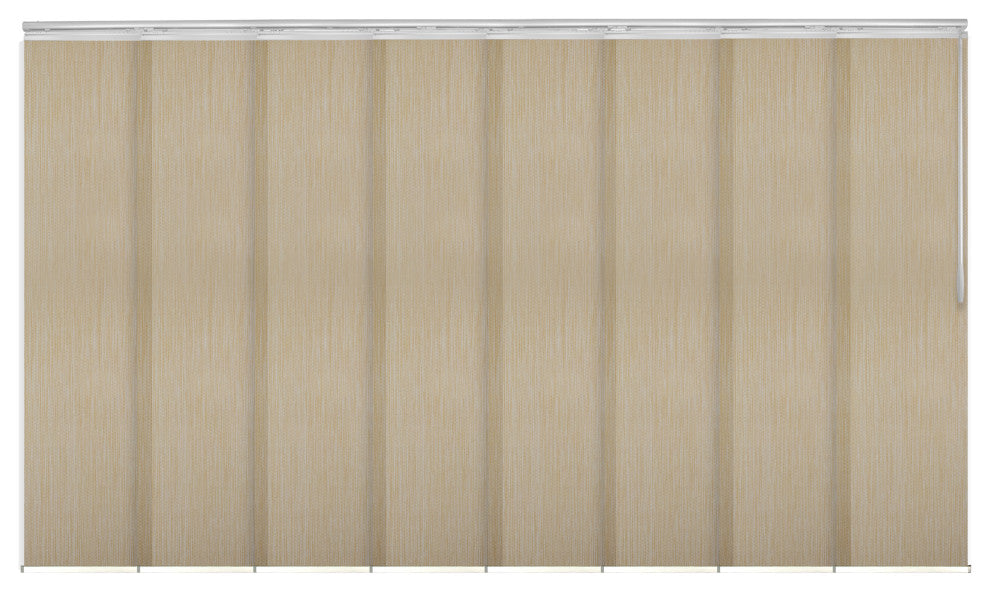 Aldi 8-Panel Track Extendable Vertical Blinds 130-175"W