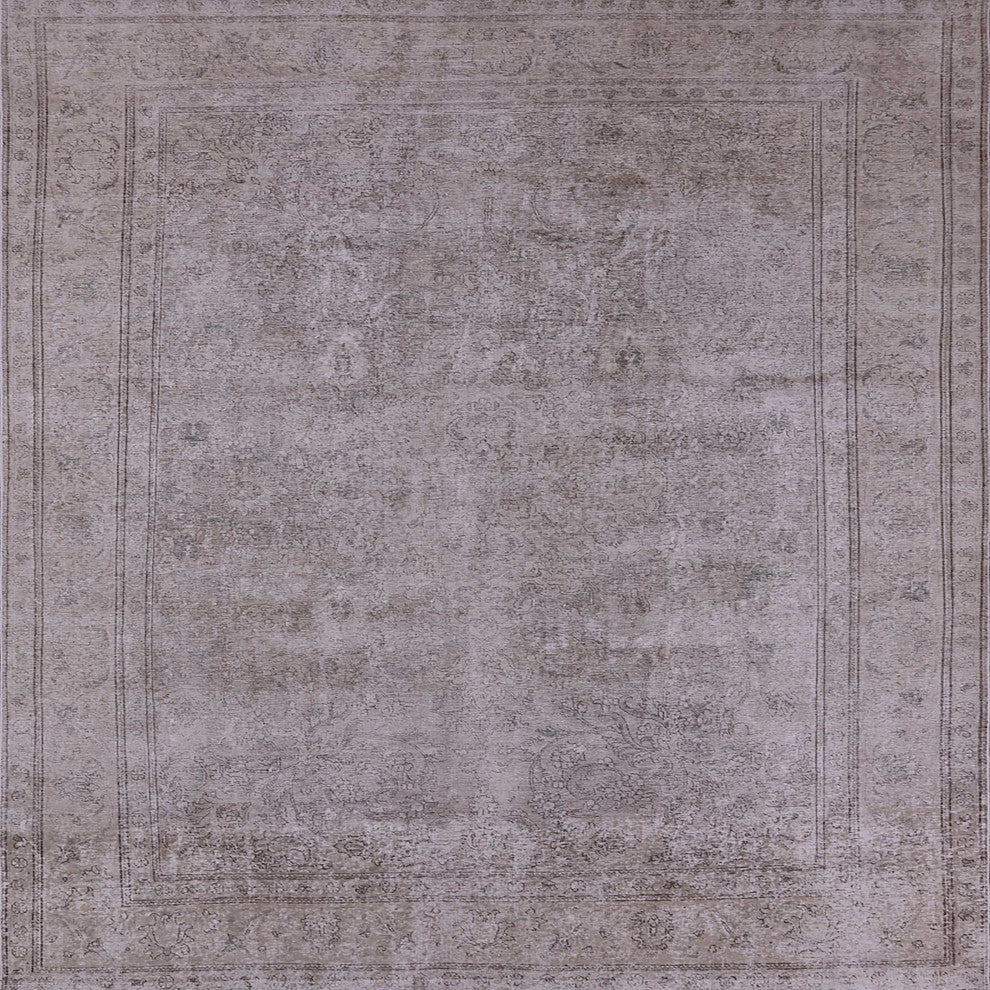 Ahgly Company Indoor Square Mid-Century Modern Area Rugs, 3' Square