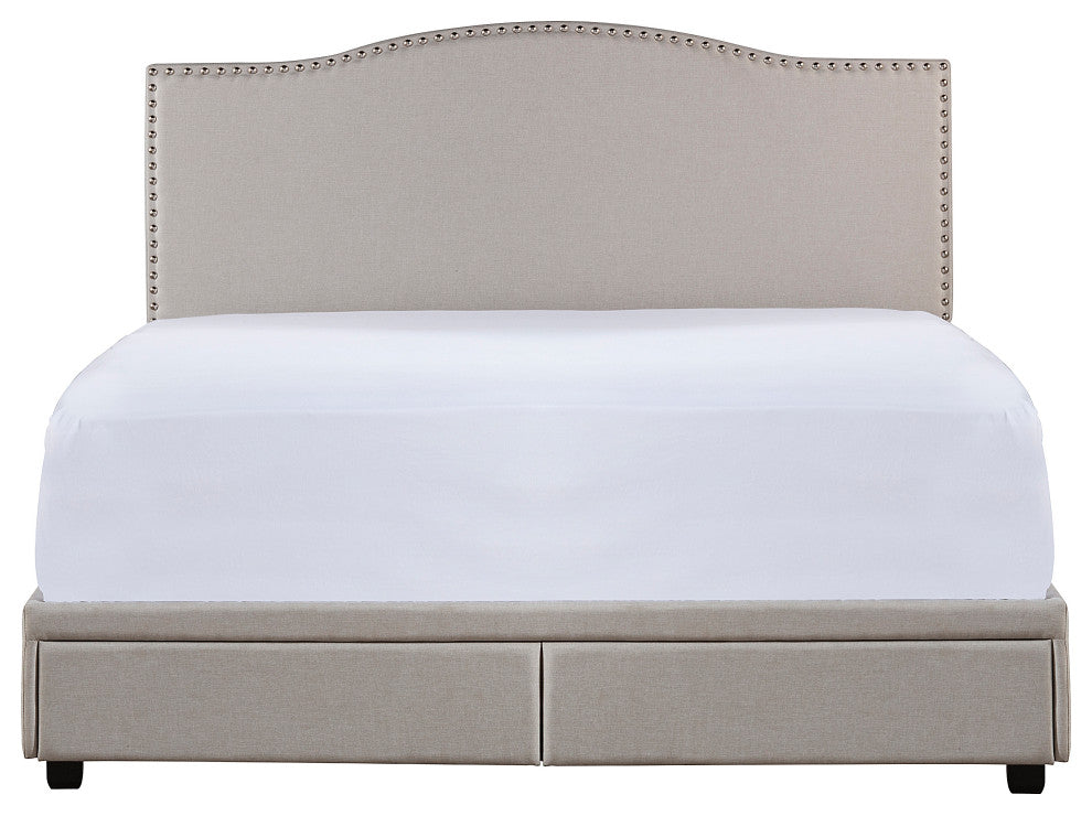 Hillsdale Kiley Queen Upholstered Storage Bed