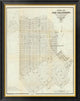 "Official Map of San Francisco, 1851"  by William Carey Jones, 32x40"