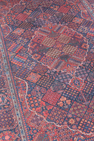 Momeni Afshar AFS10 Area Rug, Navy, 7'6"x9'6"