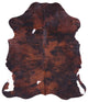 6' 5" X 5' 5" Natural Cowhide Rug C1802