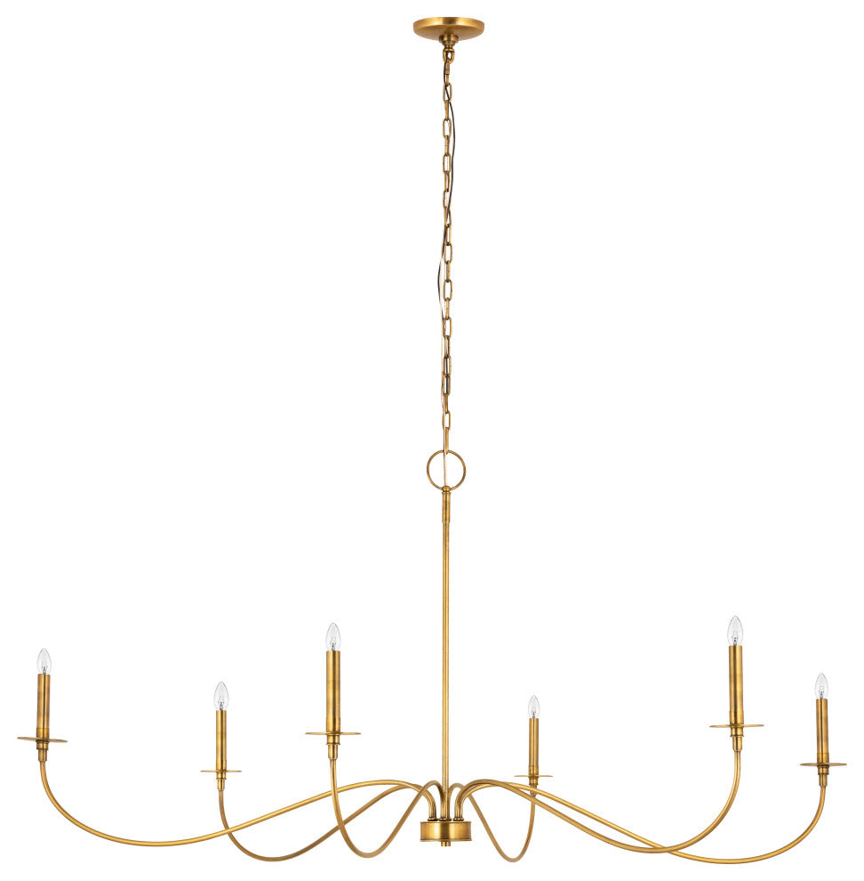 Zlite 2301-63RB 6-Light Chandelier, Other