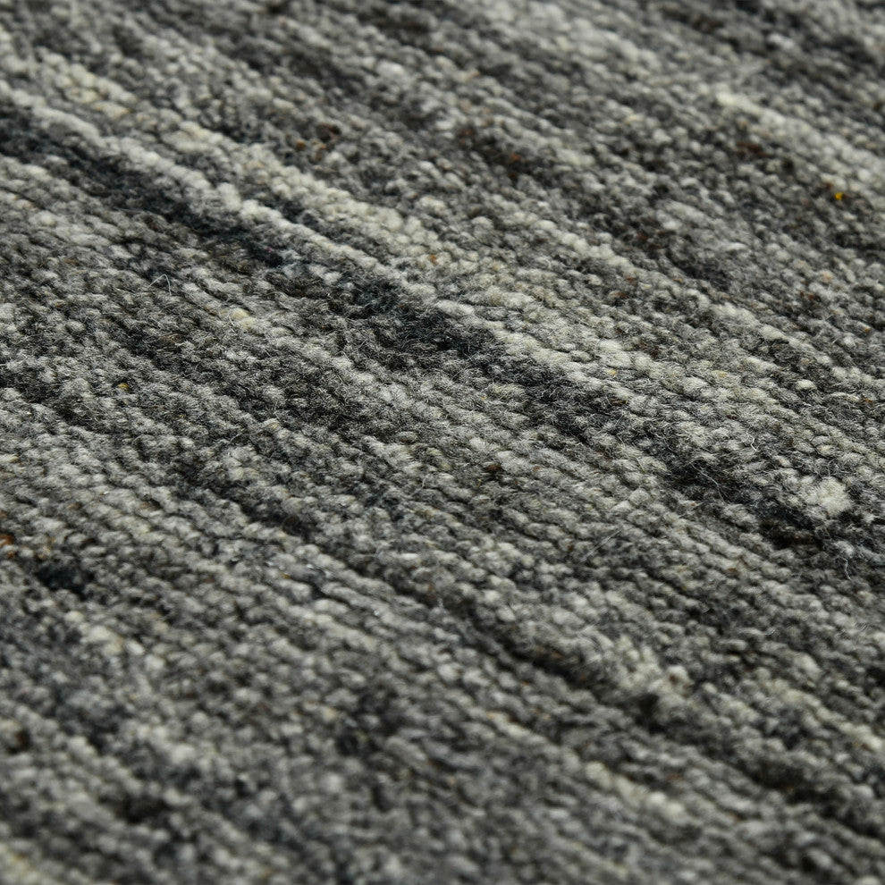Heaven Lumia Area Rug, Dark Gray, 10' x 14', Striped