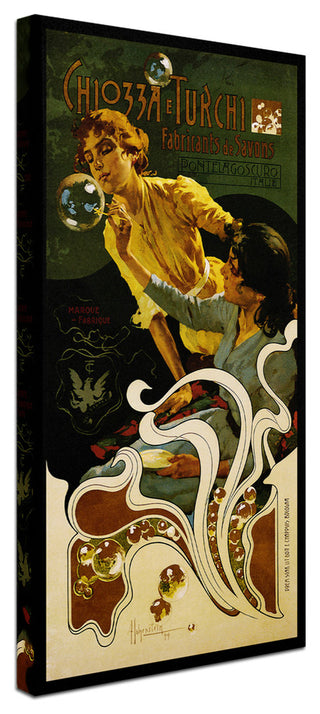 Vintage Lavoie 'Ads-0097-1899' Canvas Art, 16" x 32"