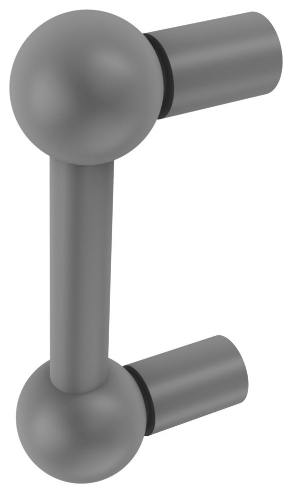3" Cabinet Pull, Matte Gray