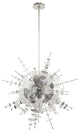 Livex Lighting Polished Chrome 6-Light Pendant Chandelier