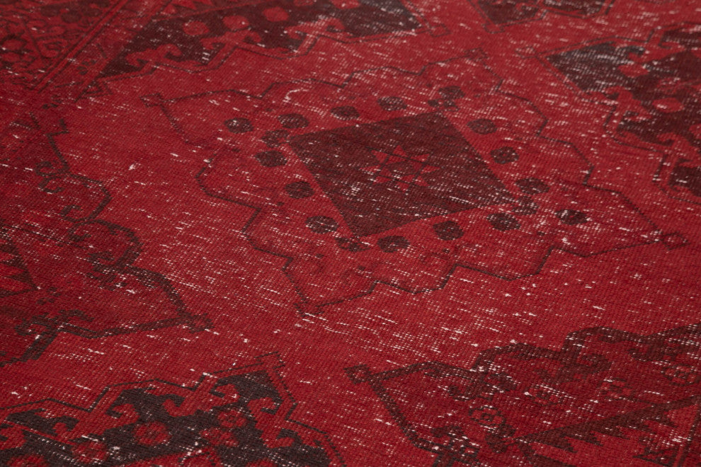 Rug N Carpet - Handmade Turkish 4' 9" x 12' 8" Unique Runner Rug