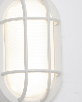 Cape LED Outdoor Sconce, White